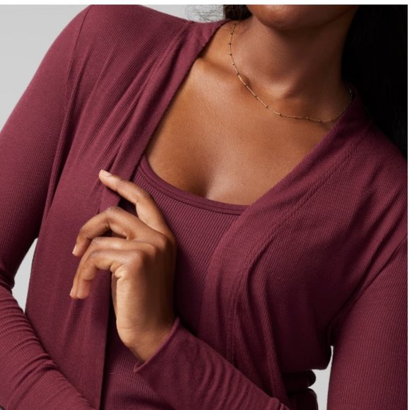 Soma Cool Nights + Days Long Ribbed Cardigan - Picture 4 of 5